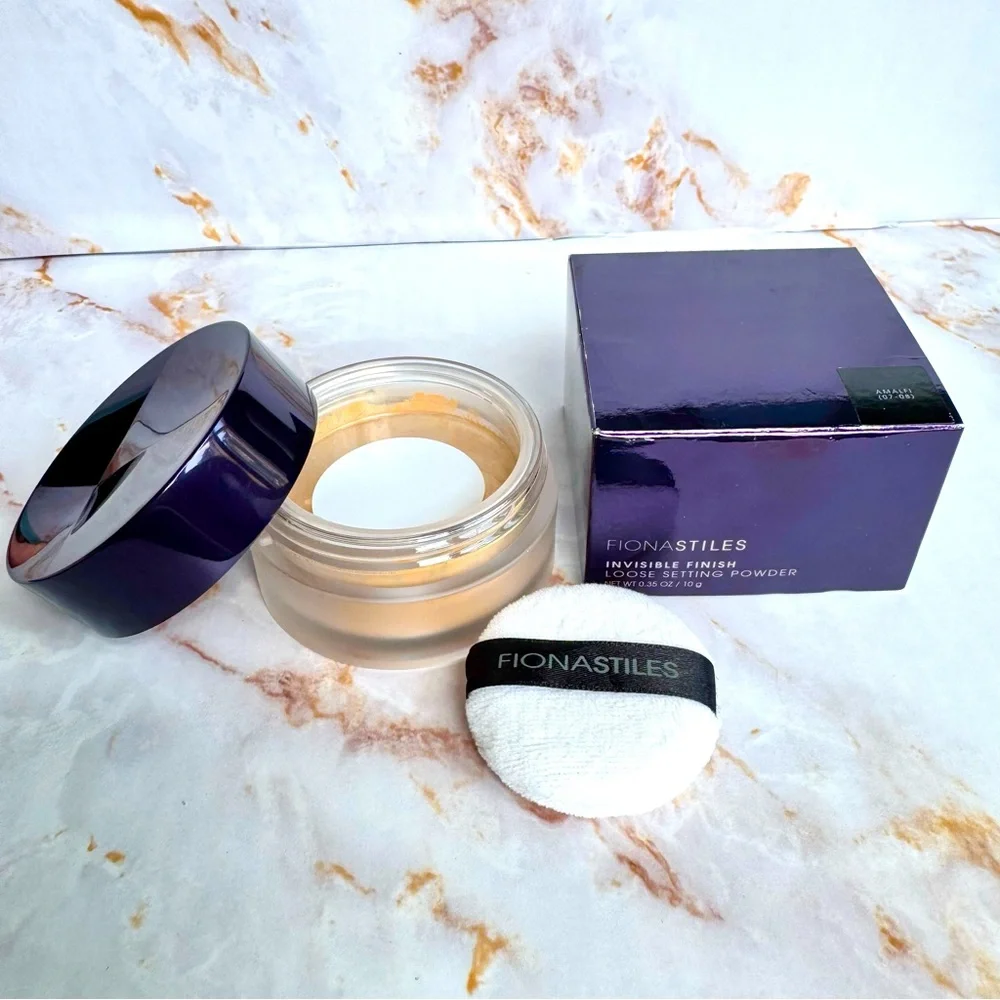 Fiona Stiles Invisible Finish Loose Setting Powder - Amalfi (7-8) NEW